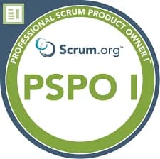 PSPO I certification logo